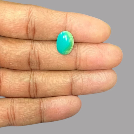 Best Turquoise 3.91 Carats 14 x 10 x 3.9 mm in oval