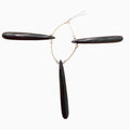 Black Onyx Long Drops For Jewellery From 5 - 25 Carats 5 - 50 mm