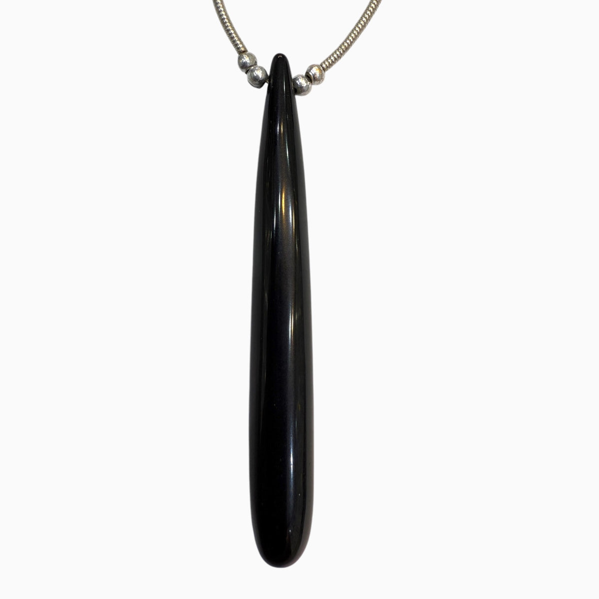 Black Onyx Long Drops For Jewellery From 5 - 25 Carats 5 - 50 mm