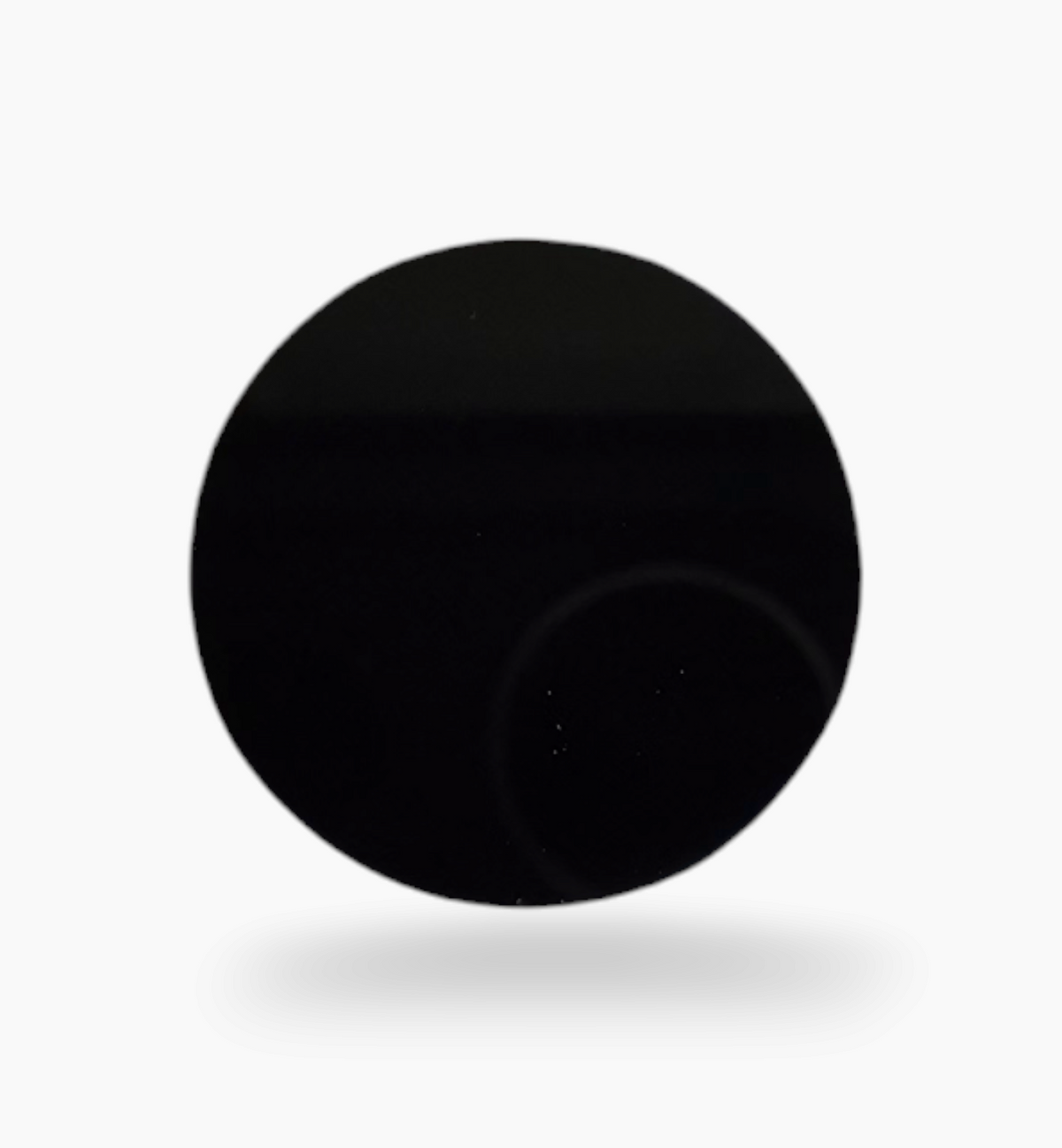 Natural Black Onyx Stone 4.30 Carats Round Flat Size 4.5X4.5mm