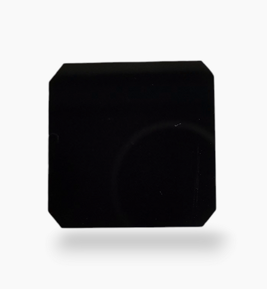 Natural Black Onyx Stone 5.01 Carats Square Flat Size 10.2X10.2mm