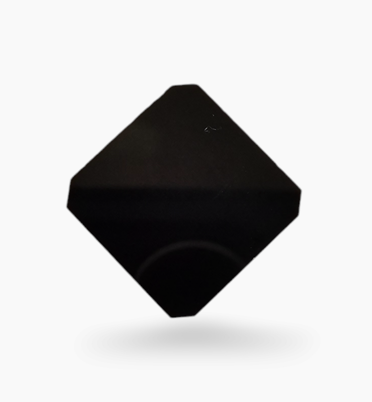 Natural Black Onyx Stone 5.01 Carats Square Flat Size 10.2X10.2mm
