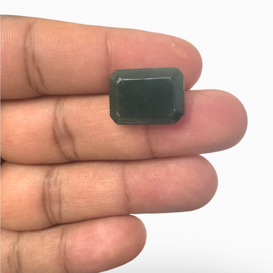 Natural Bloodstone 11.22 Carats Emerald Cut Shape Size 17.5X13mm