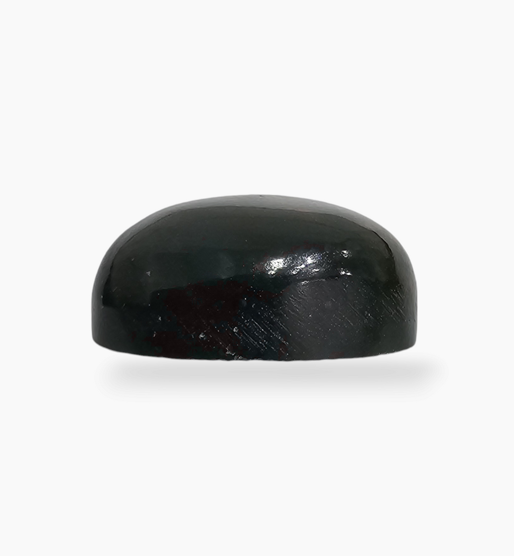 Natural Bloodstone 8.06 Carats Oval Cabochon Shape Size 14.5X10.8mm