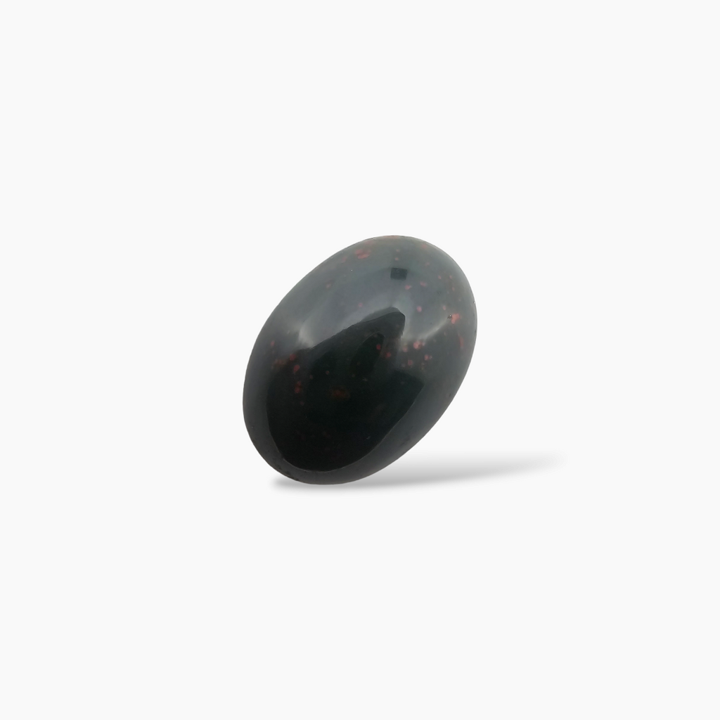Bloodstone 4.39 Carats Oval Cabochon Shape raza gems.com
