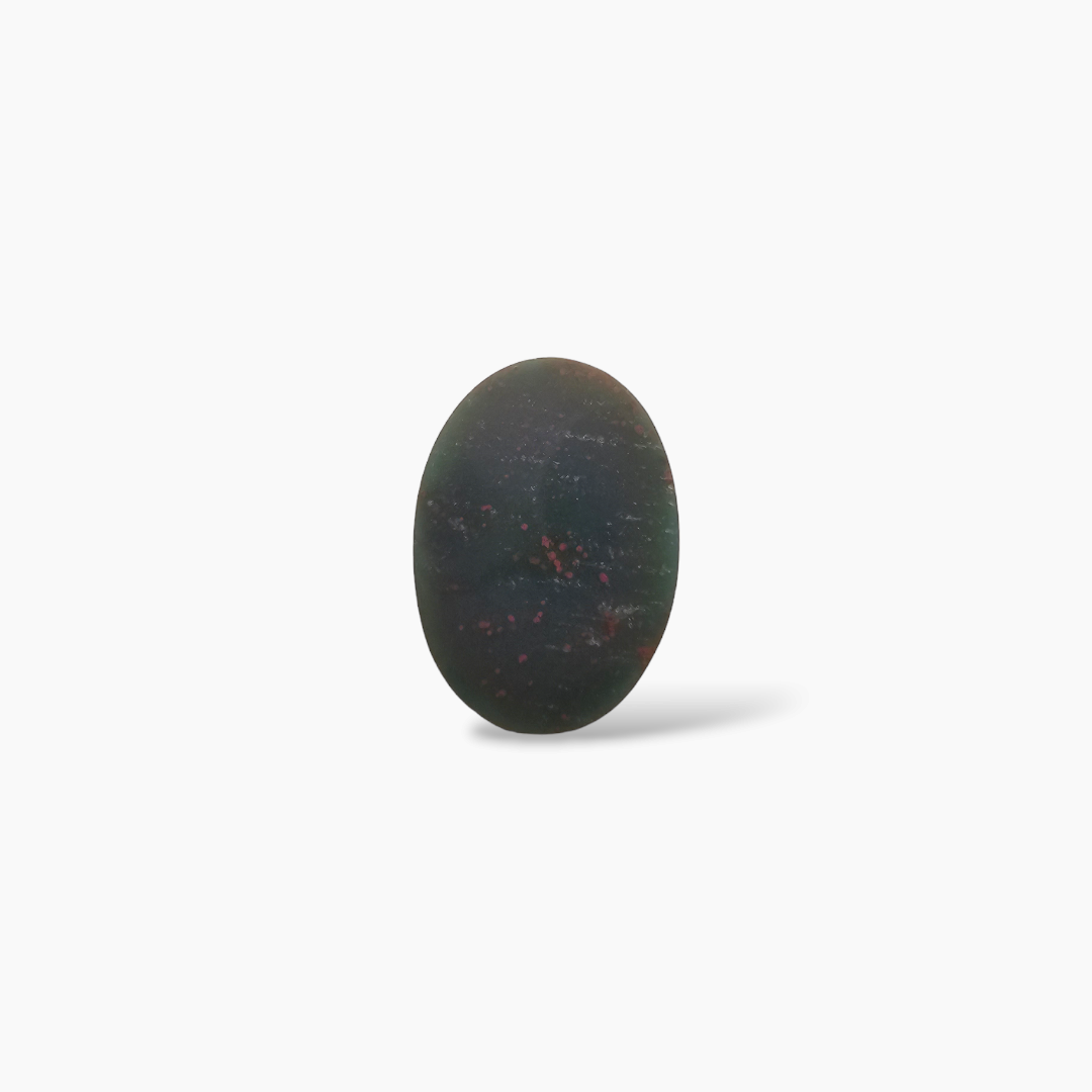 Bloodstone 4.39 Carats Oval Cabochon Shape raza gems.com