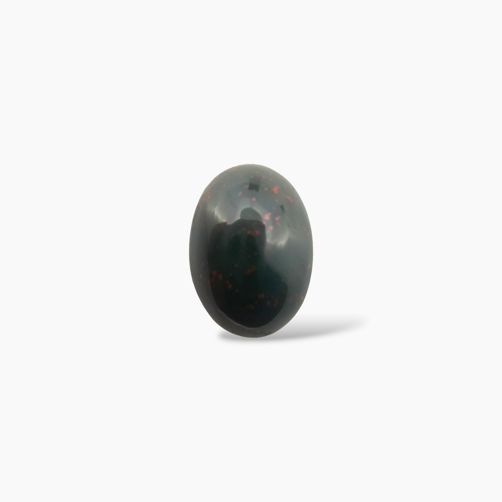 Bloodstone 4.39 Carats Oval Cabochon Shape raza gems.com