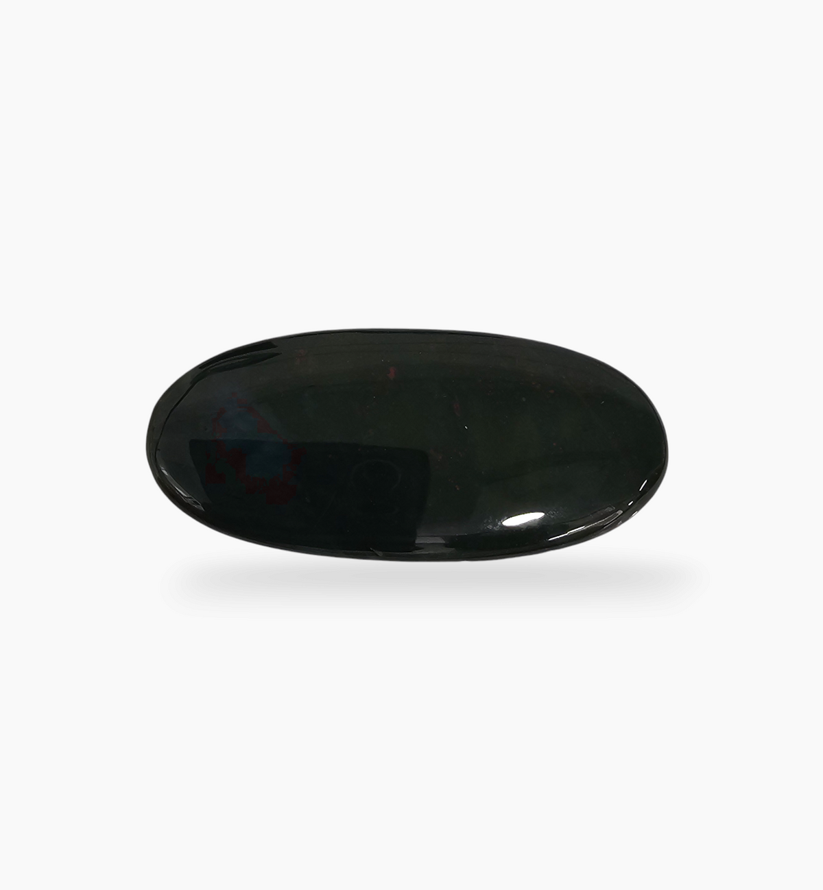 Natural Bloodstone 100.95 Carats Oval Cabochon Shape Size 60.3X30mm