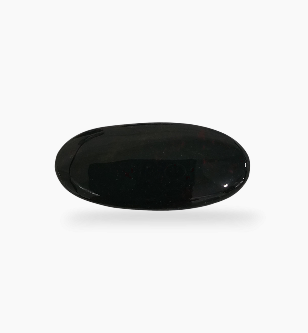 Natural Bloodstone 48.39 Carats Oval Cabochon Shape Size 40.7X20mm