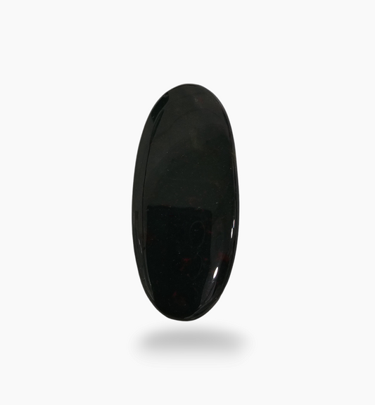 Natural Bloodstone 48.39 Carats Oval Cabochon Shape Size 40.7X20mm