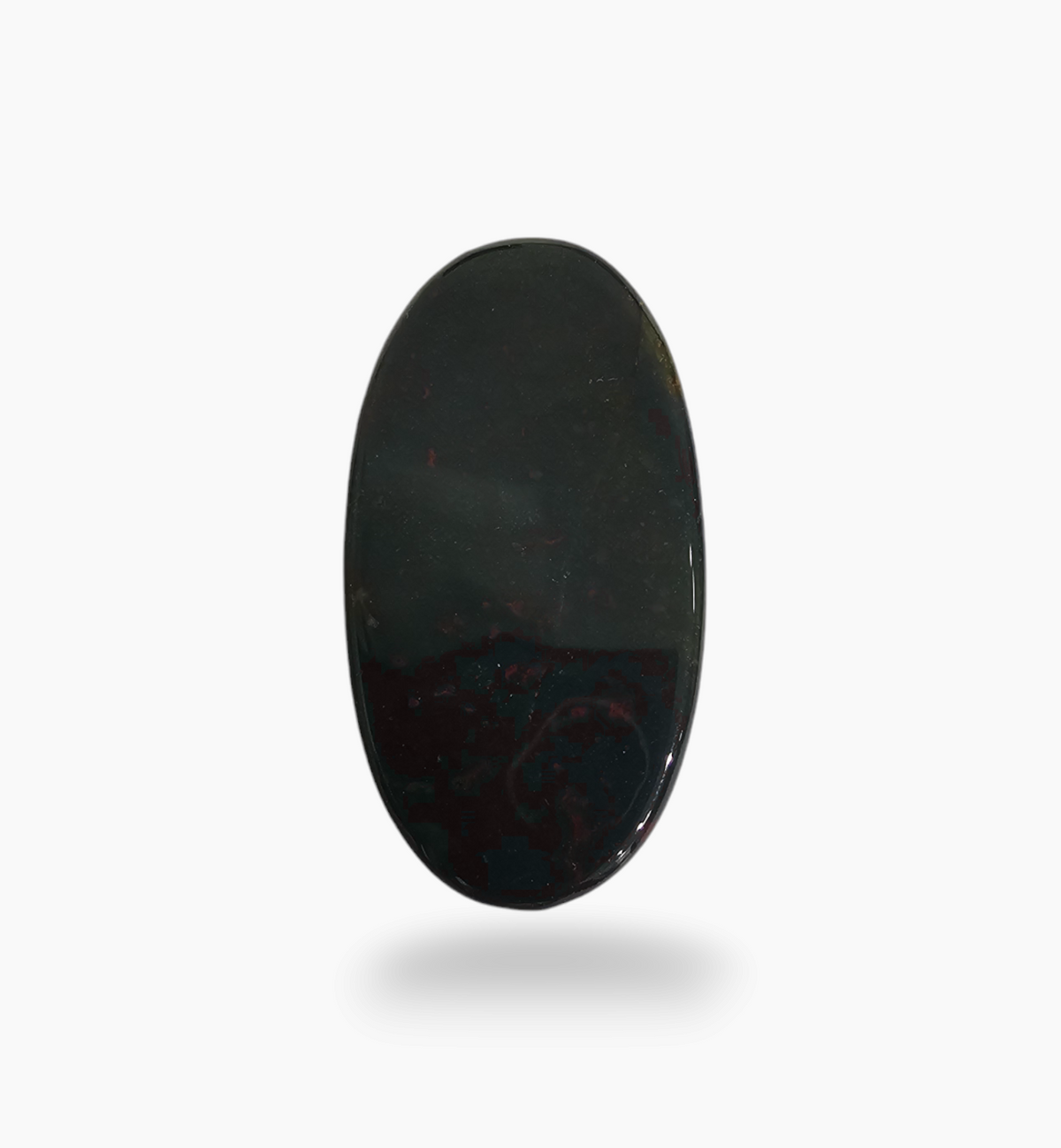 Natural Bloodstone 49.06 Carats Oval Cabochon Shape Size 40X20mm