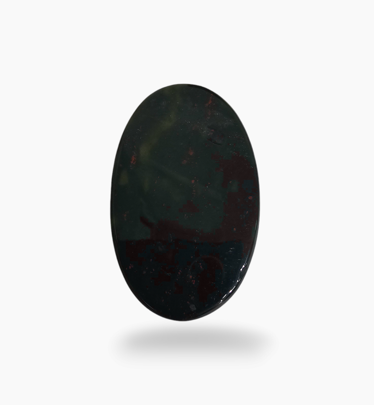 Natural Bloodstone 78.67 Carats Oval Cabochon Shape Size 50X30mm