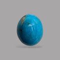 Blue Gem Turquoise 3.05 Carats 9.8 x 8.2 x 5.5 mm in Oval