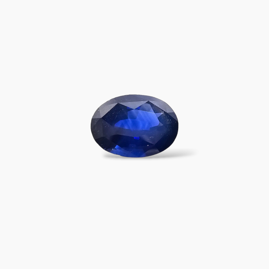 Blue Sapphire: 1.08 Carat Oval Cut - $900/ct, African Origin Certified by IDL