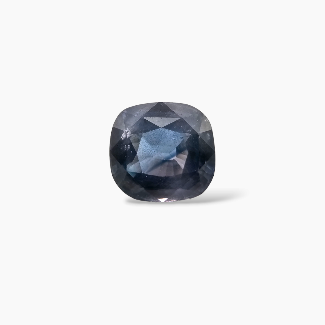 Blue Sapphire: 2.87 Carat Cushion Cut - $600/ct, African Origin