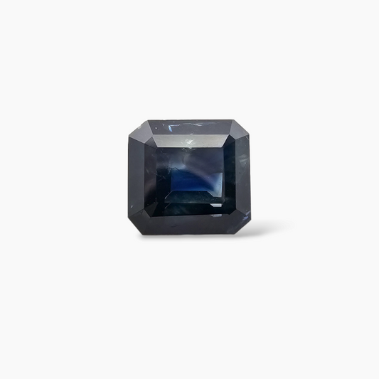 Blue Sapphire: 3.17 Carat Emerald Cut - $275/ct, African Origin