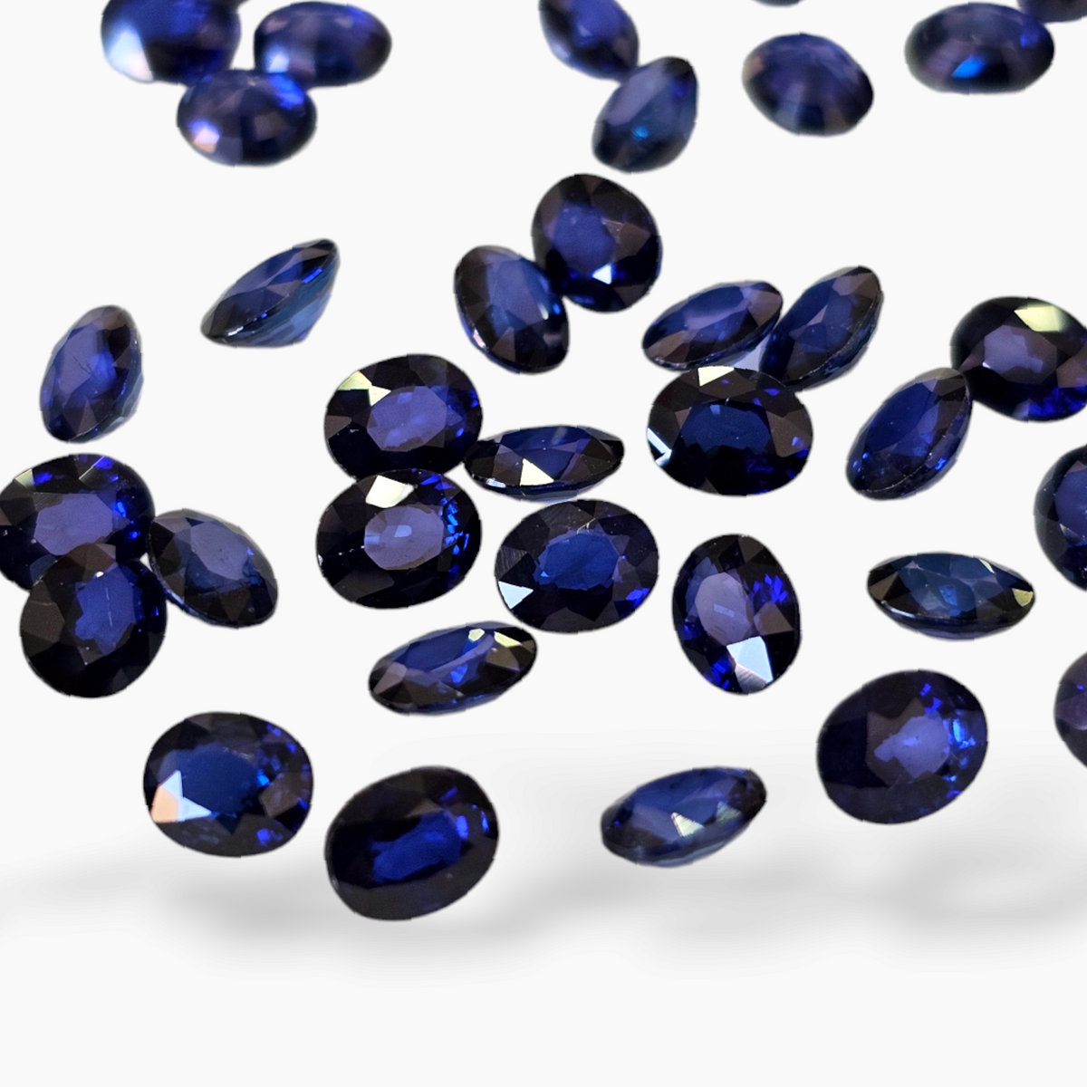 Blue Sapphire Oval Shape 5x4 mm Available to Buy in Lot