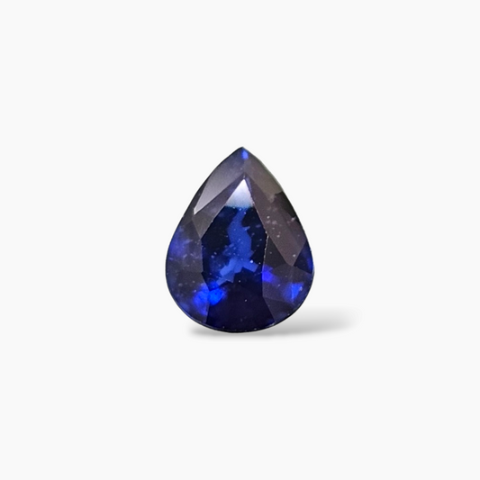 Blue Sapphire 5 by 4 MM Size in Pear Shape from Africa for Sale