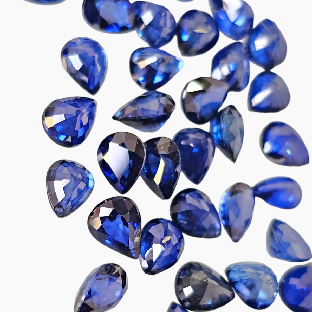 Blue Sapphire Pear Shape 5x4 mm from Africa for Sale