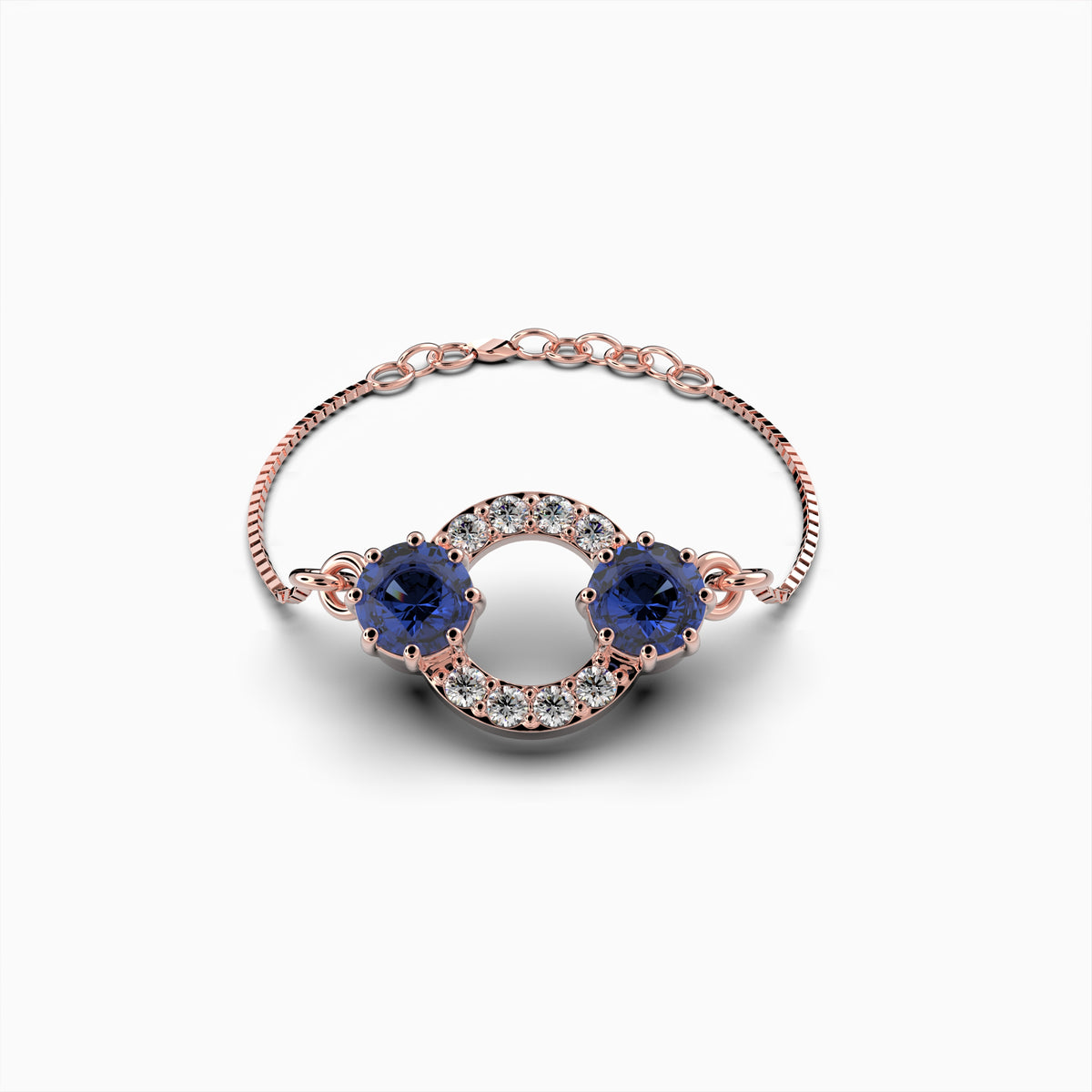 Blue Sapphire Bracelet - Stefaniya