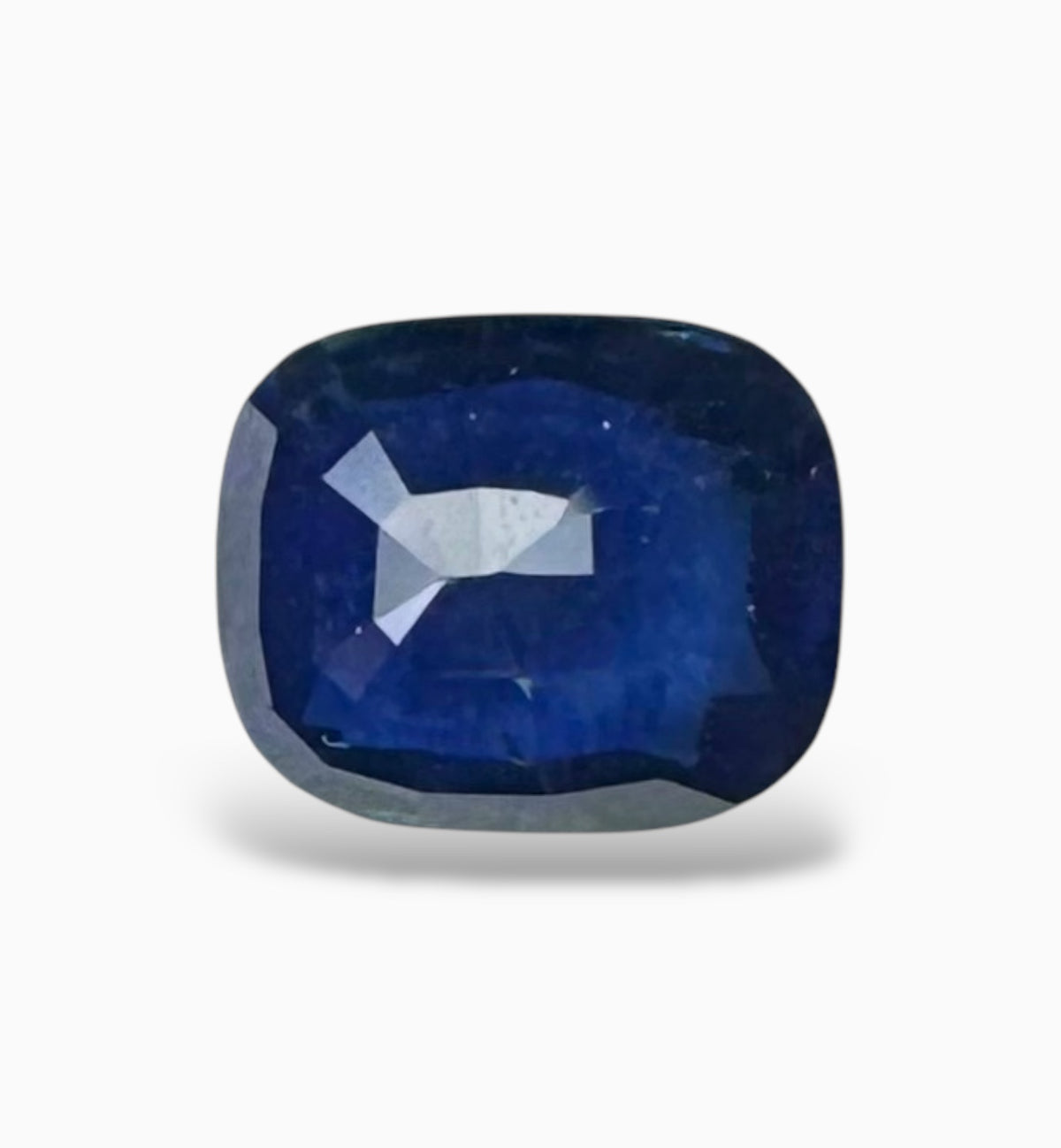 Blue Sapphire Cushion Cut Stone 1.50 Carats 7.6 X 6.3 mm