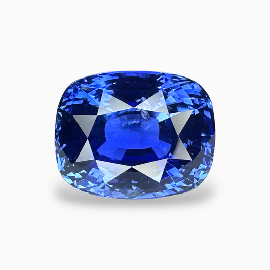 Blue Sapphire Cushion Shape 10.14 Carats IDL Certified