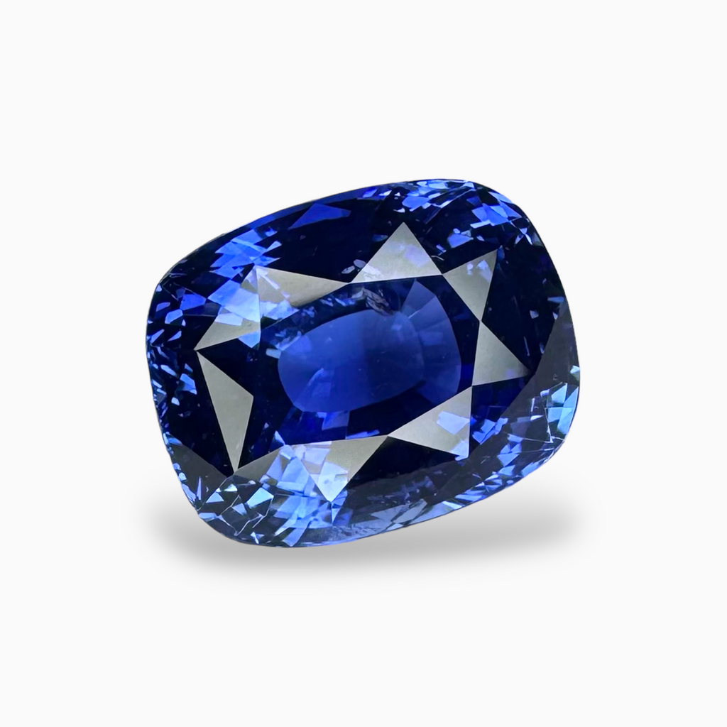 Blue Sapphire Cushion Shape 10.14 Carats IDL Certified