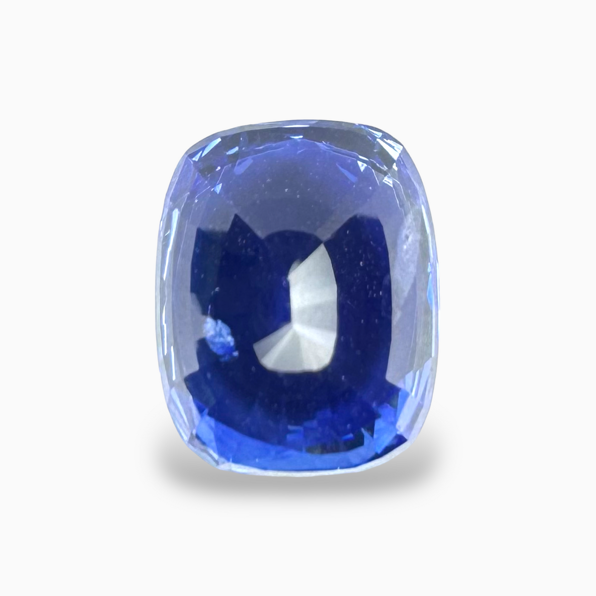 Blue Sapphire Cushion Shape 10.14 Carats IDL Certified