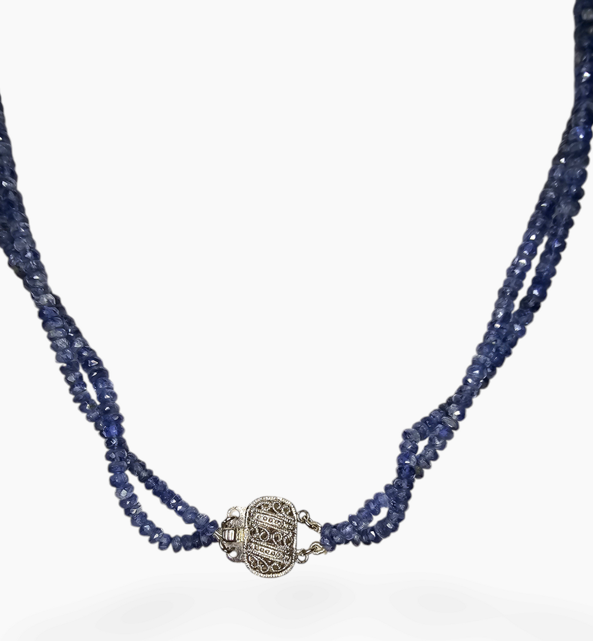 Blue Sapphire Gemstone Beads 172.85 Carats 3-6mm  Round Shape