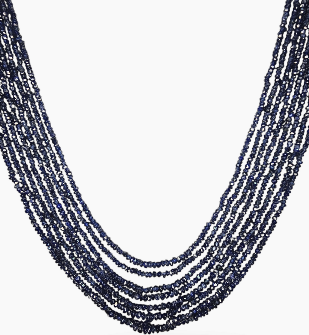 Blue Sapphire Gemstone Beads 237.30 Carats 2-3mm Round Shape