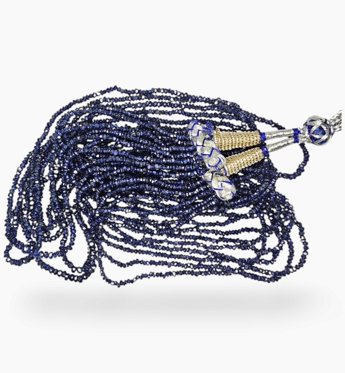 Blue Sapphire Gemstone Beads 237.30 Carats 2-3mm Round Shape