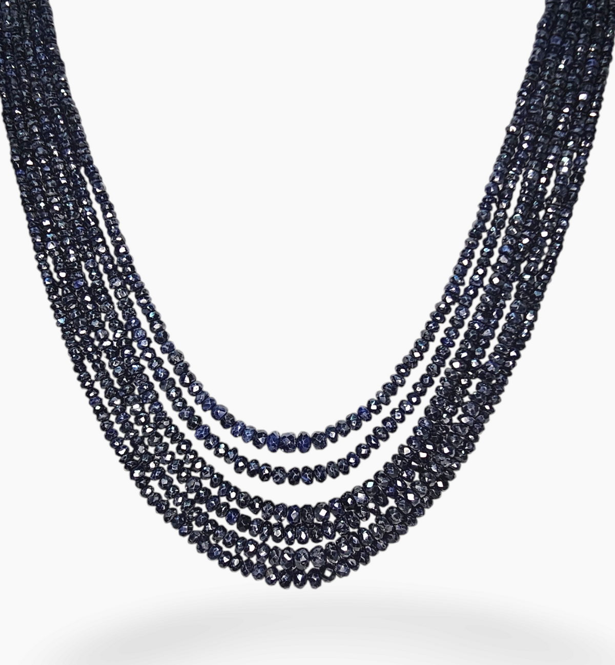 Blue Sapphire Gemstone Beads 335.64 Carats 2.5-5mm Round Shape