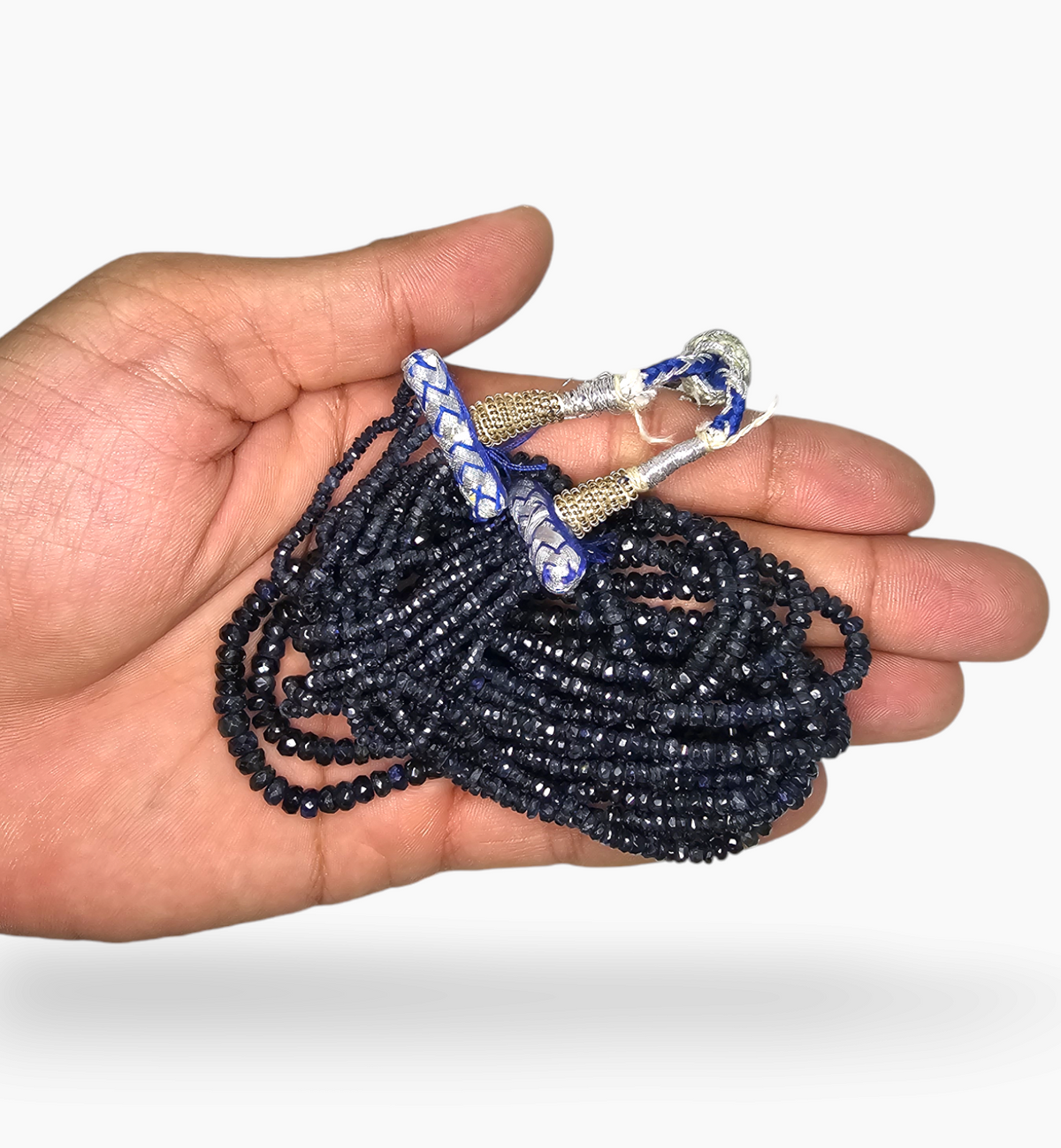 Blue Sapphire Gemstone Beads 364.47 Carats2.5-5mm Round Shape
