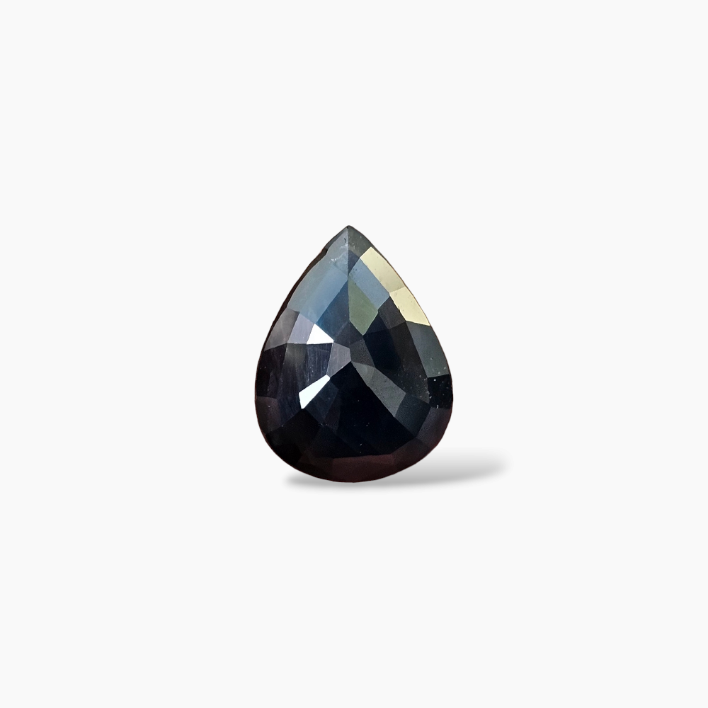 Blue Sapphire Natural in Pear Cut 4.52 Carats and 10.2 by 13.3 mm in Size