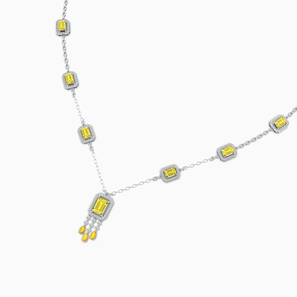 Natural Citrine Necklace - Ira