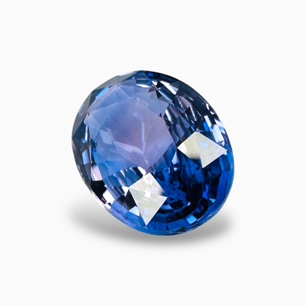 Blue Sapphire Oval Stone 3.04 Carats From Srilanka