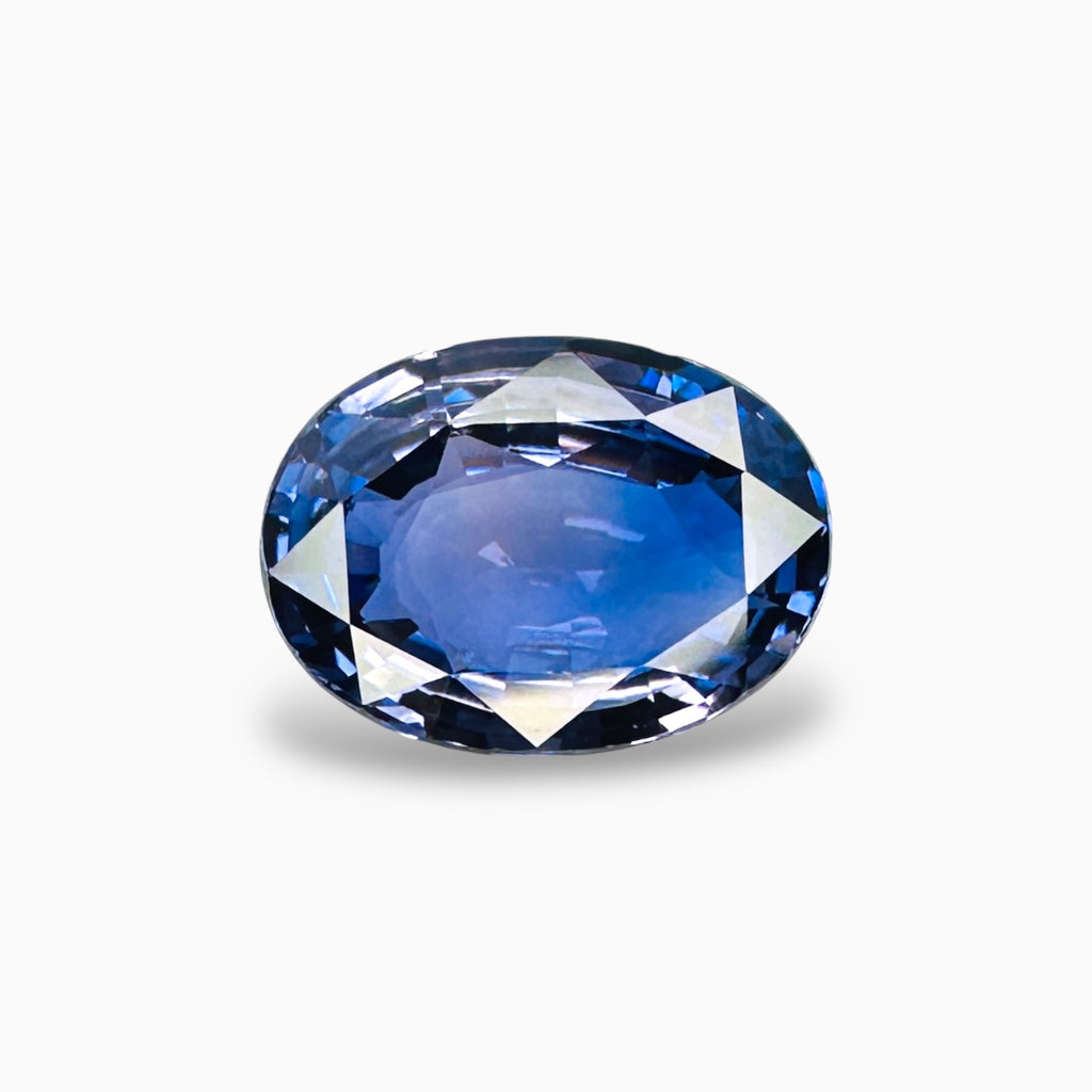 Blue Sapphire Oval Stone 3.04 Carats From Srilanka