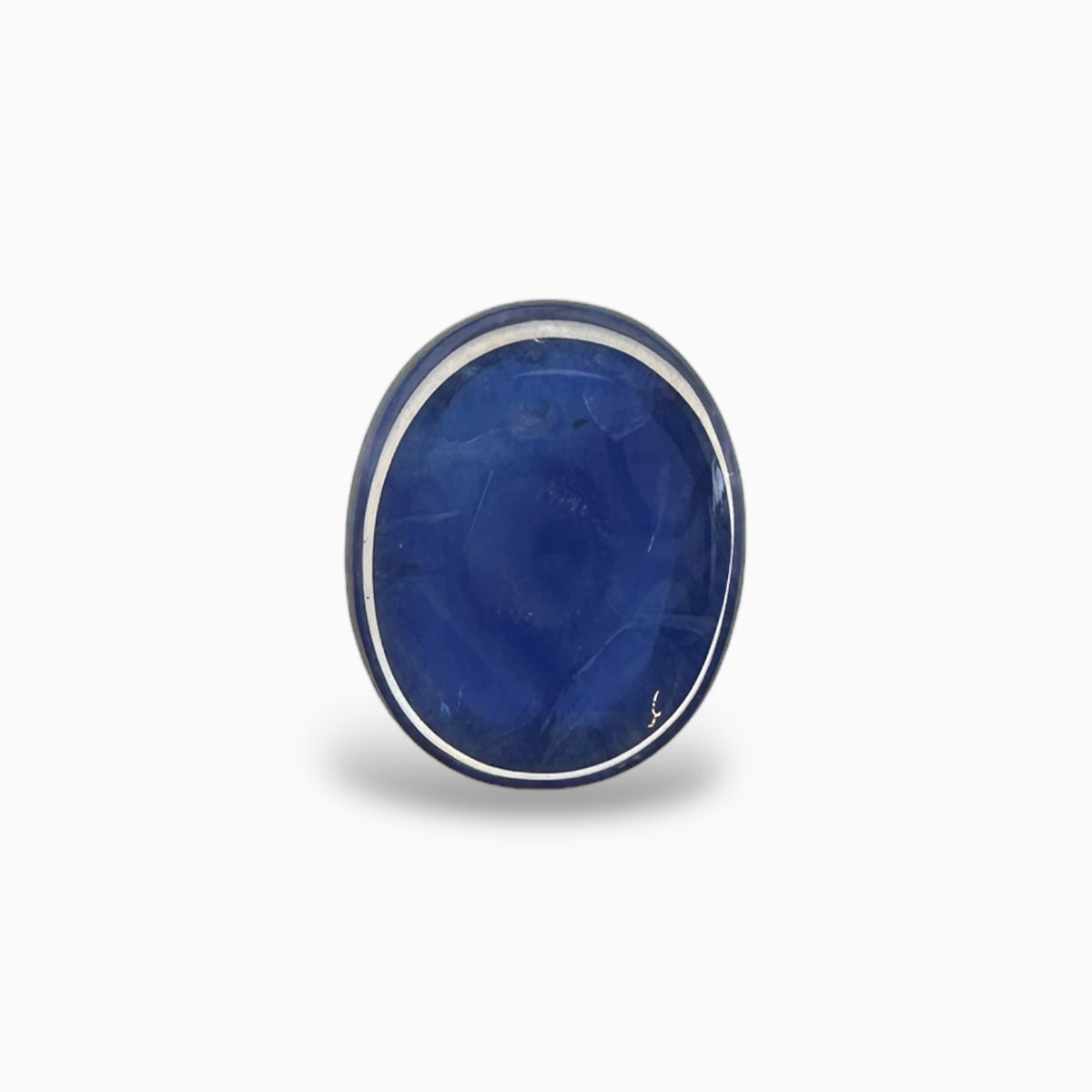Blue Sapphire Oval Cabochon 5.15 Carats From Africa