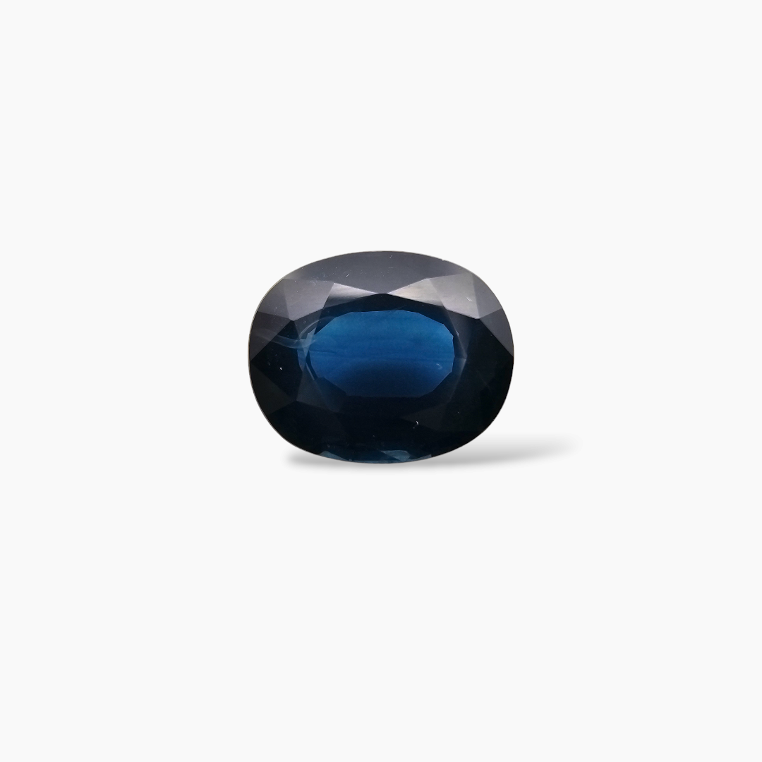 Blue Sapphire Oval Cut: 3.19 Carats, Natural Beauty from Africa