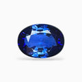Blue Sapphire Oval Stone From Madagascar 4.13 Carats 10.66 X 7.77 X5.24 mm