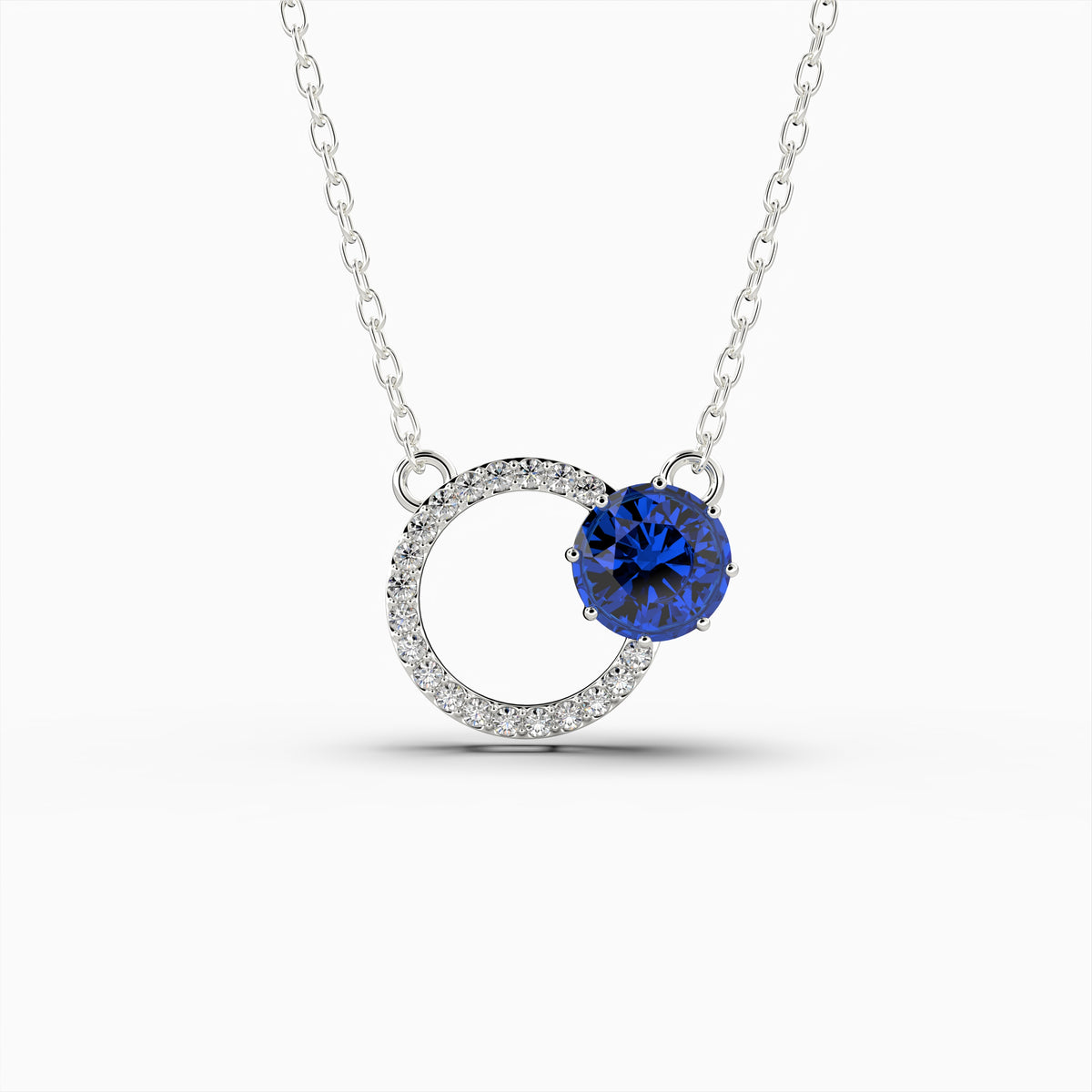 Blue Sapphire Pendant - Olimpiada
