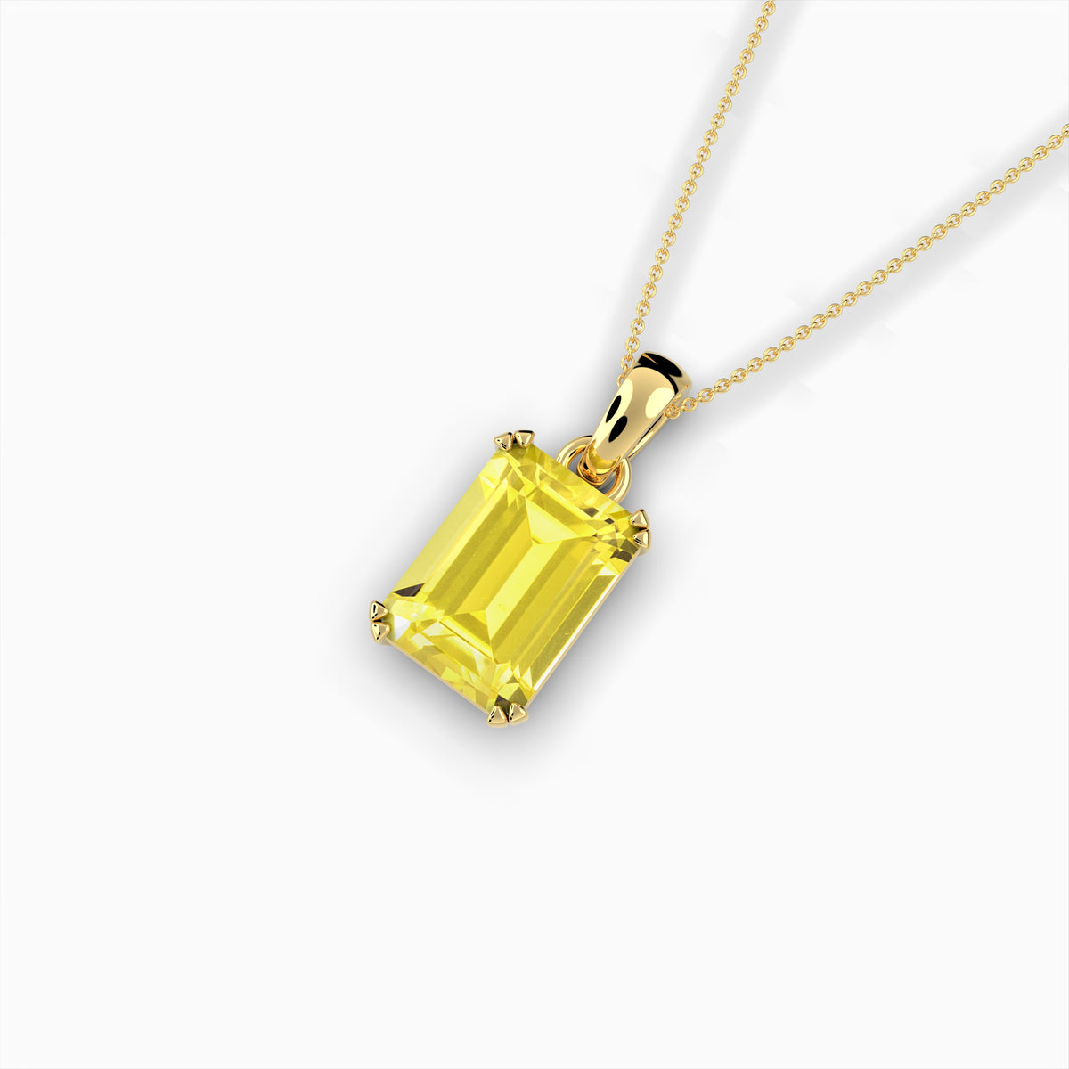 Yellow Citrine Pendants - Dasha