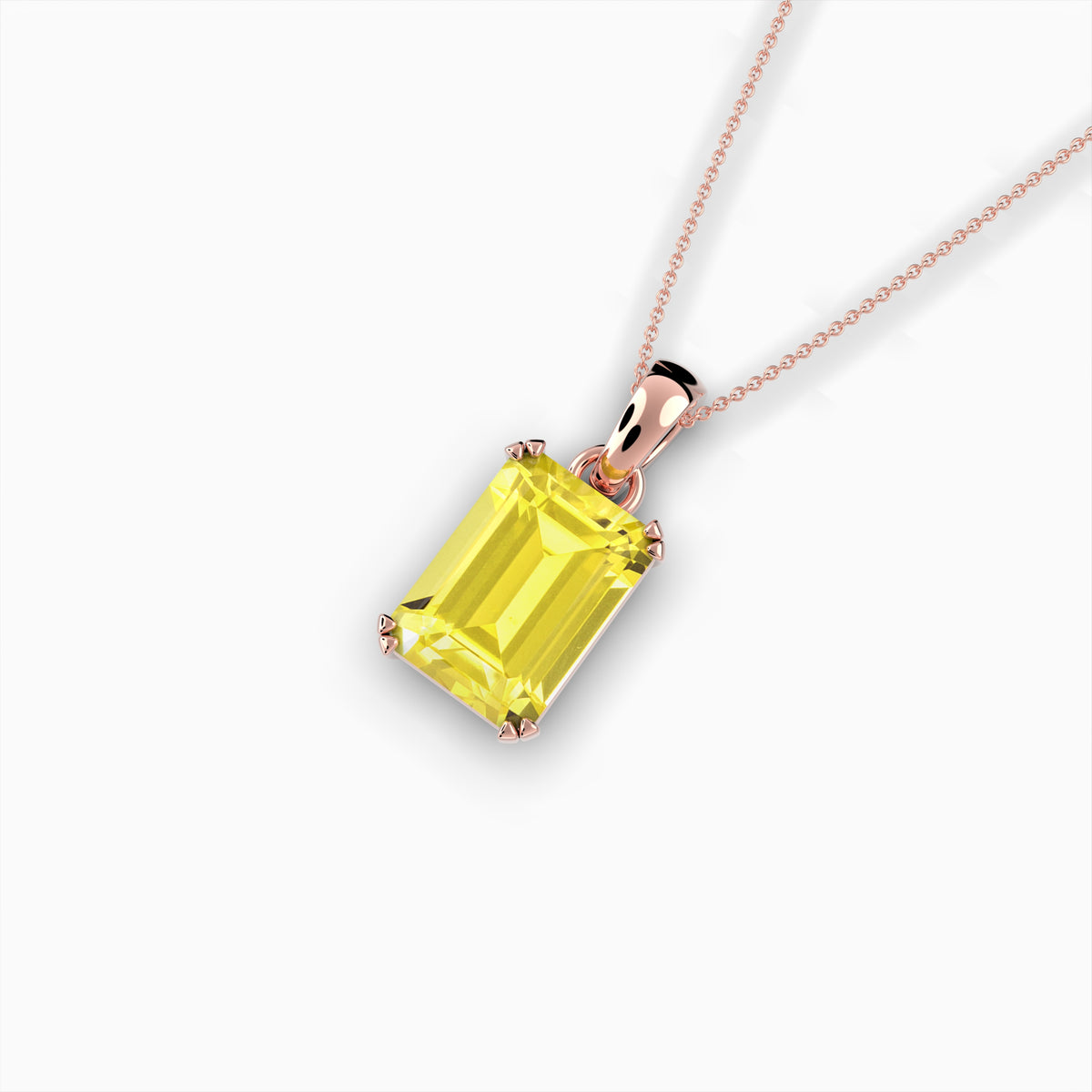 Yellow Citrine Pendants - Dasha