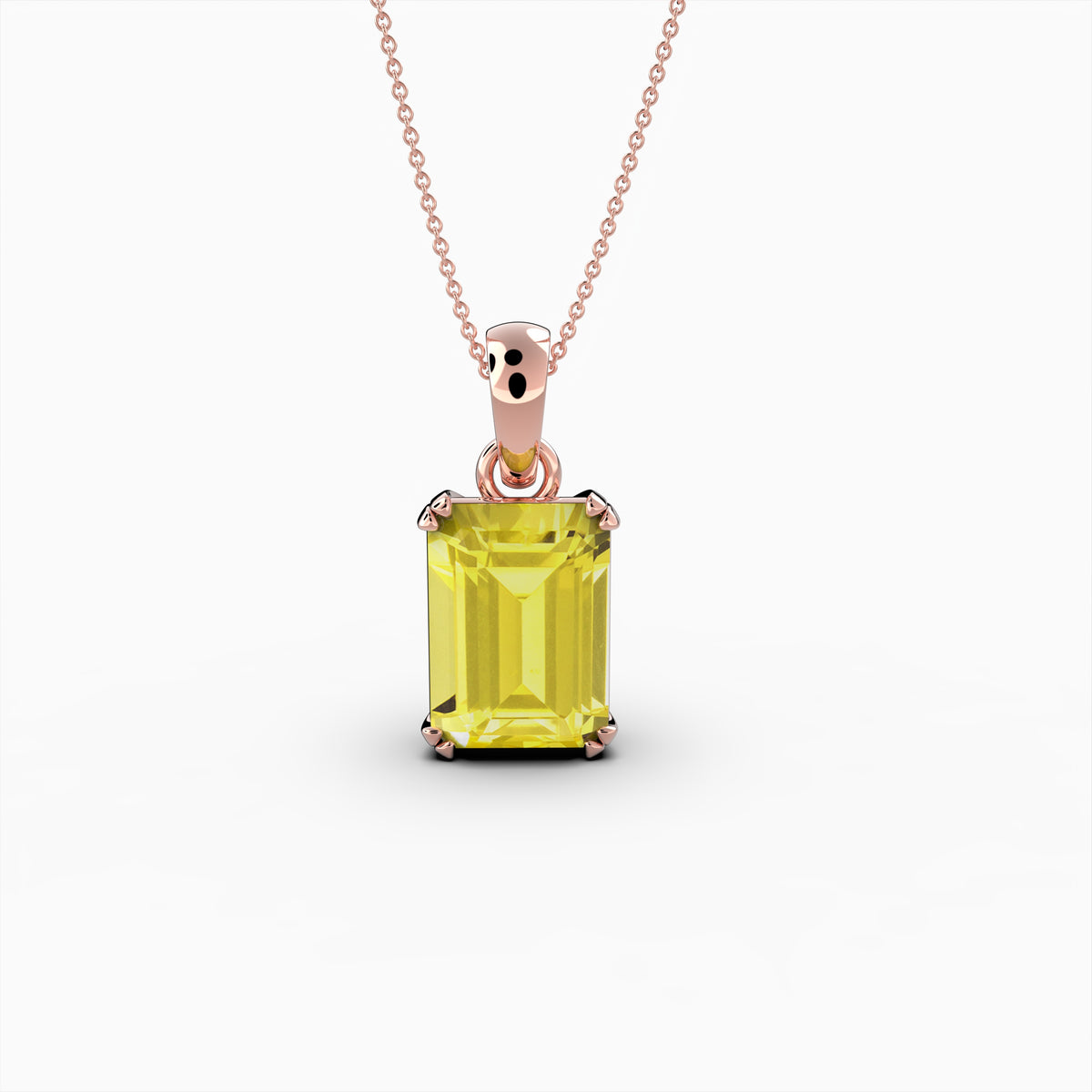 Yellow Citrine Pendants - Dasha