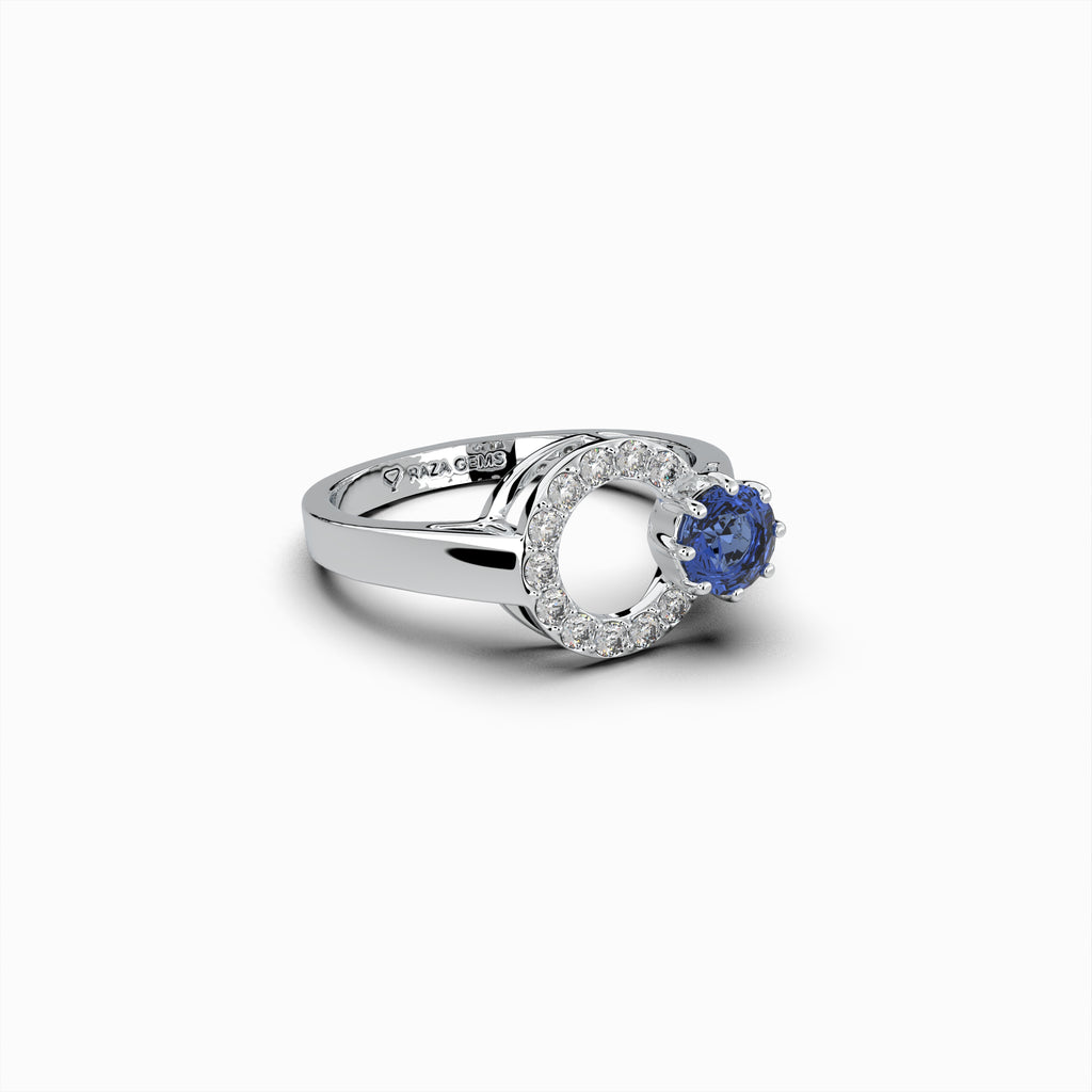 Blue Sapphire Ring - Nastasya