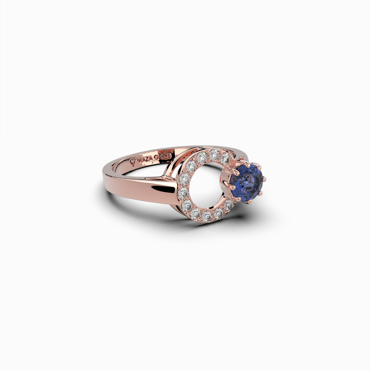 Blue Sapphire Ring - Nastasya