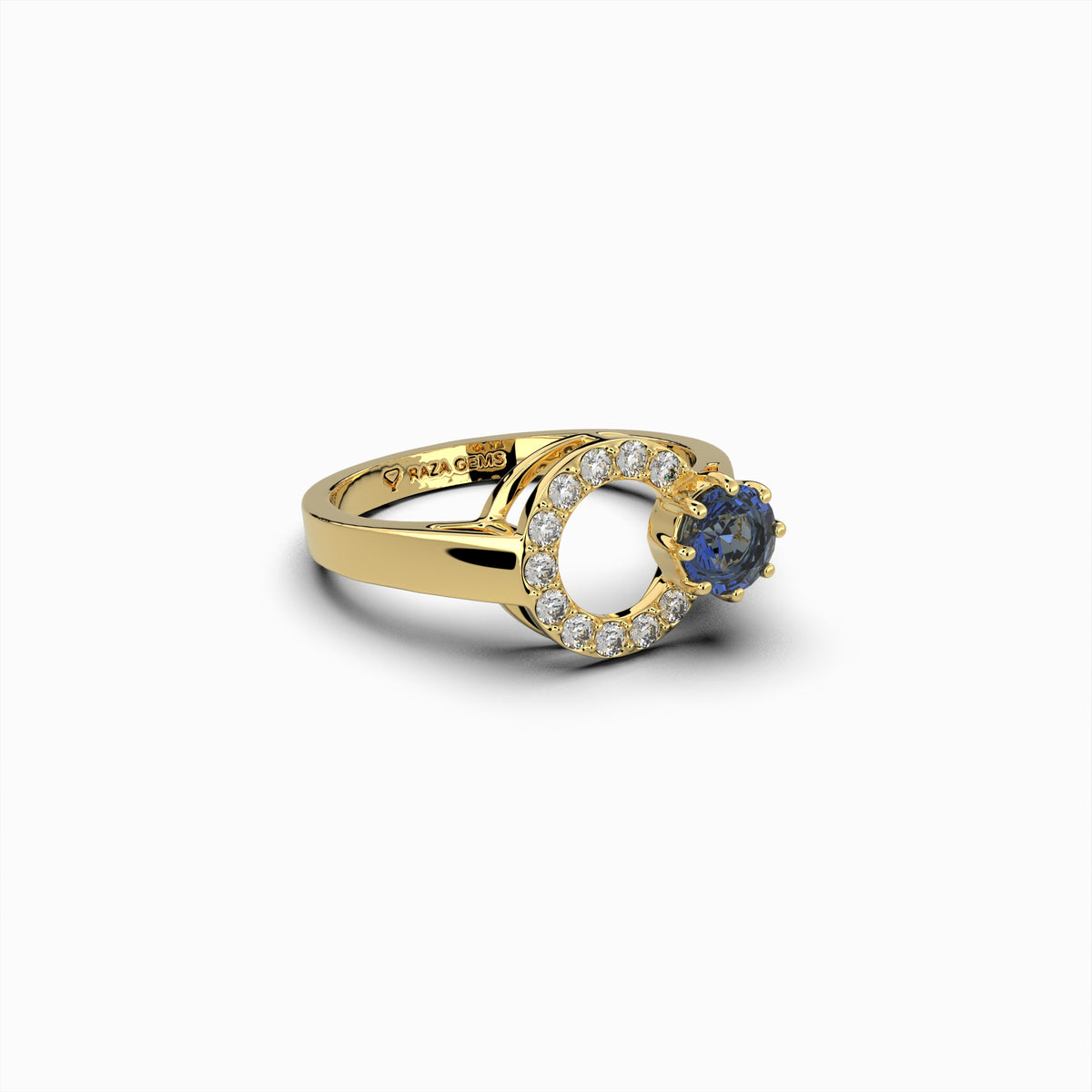 Blue Sapphire Ring - Nastasya