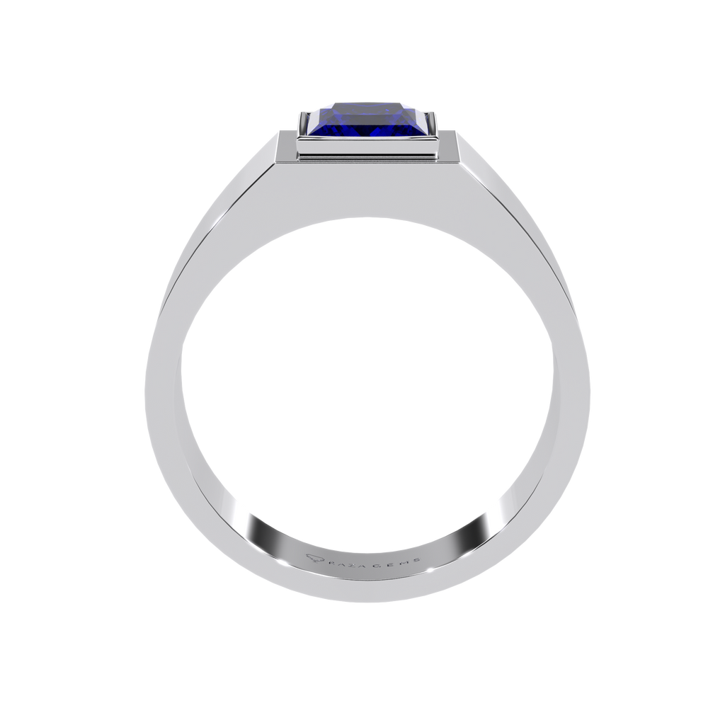 Blue Sapphire Ring Asghar Silver