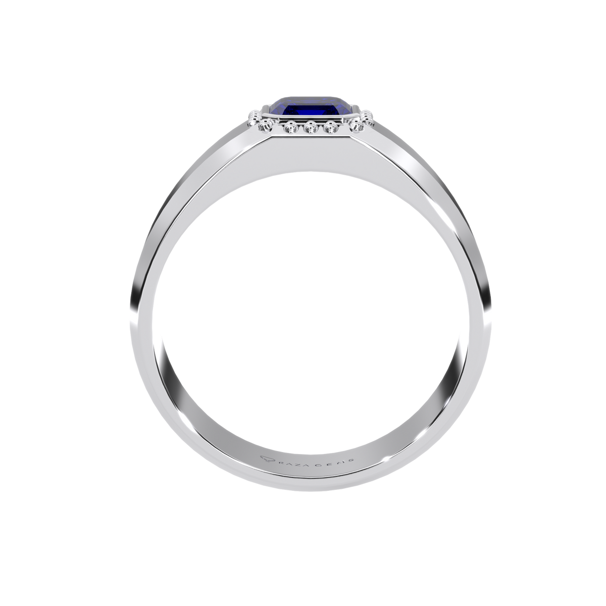 Blue Sapphire Ring BardiA Silver