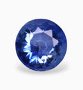 Natural Blue Sapphire Precious Stone 0.16 Carats Round Shape 3.5x3.5mm